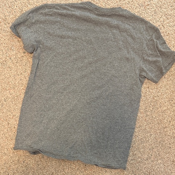 Delta Gray Tee with Teal Coastal Design - Picture 2 of 3